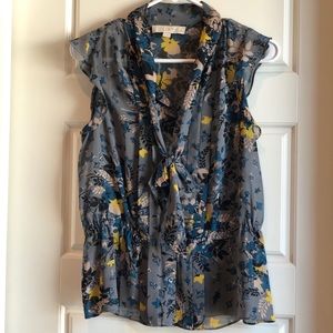 Loft Floral Blouse